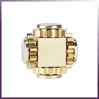 Brass Cube Gears Spinner