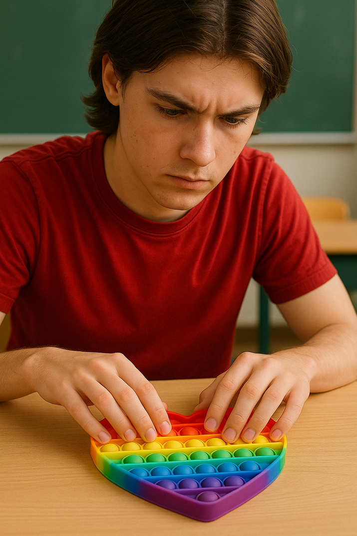 Rainbow Pop It Fidget Toy