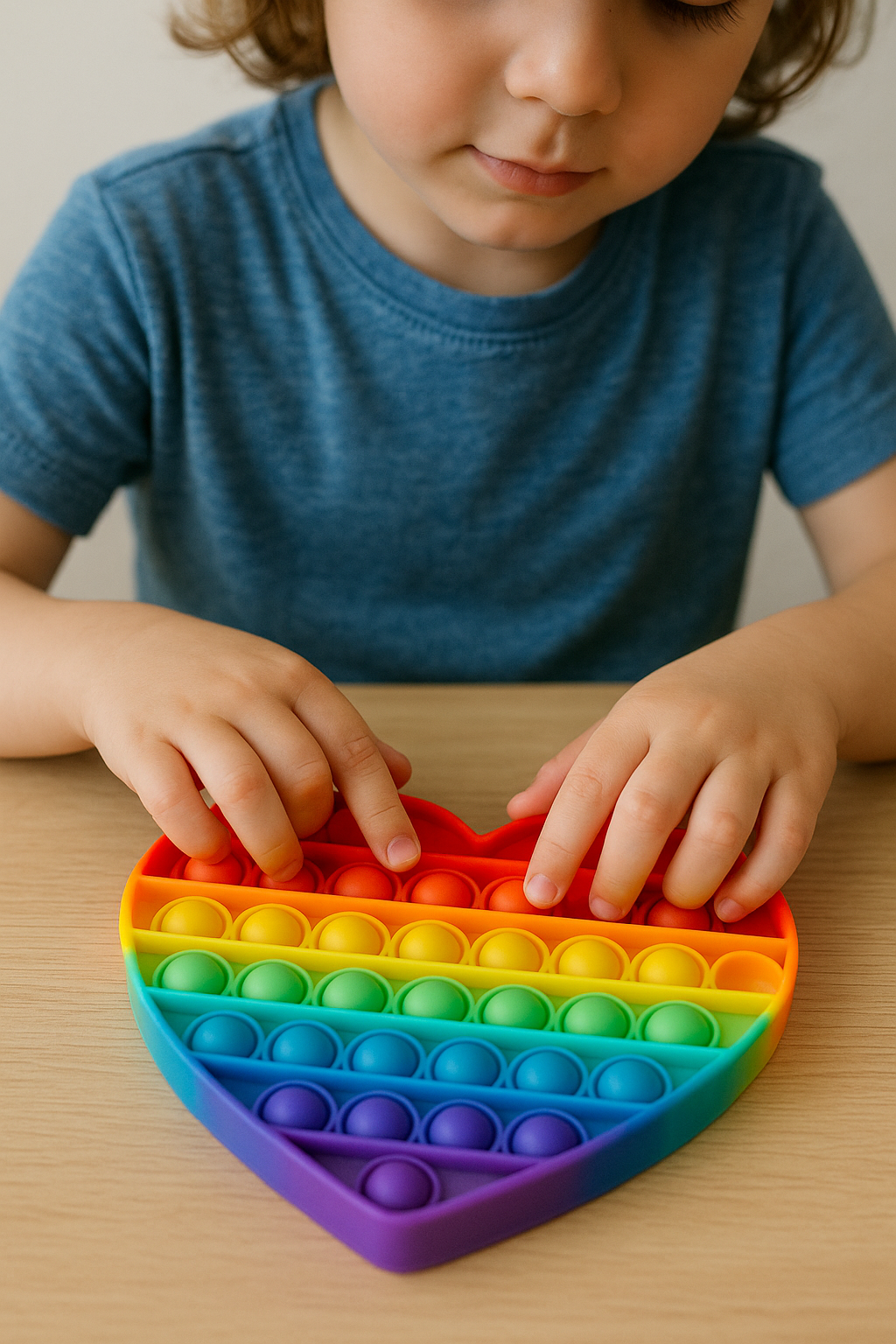 Rainbow Pop It Fidget Toy